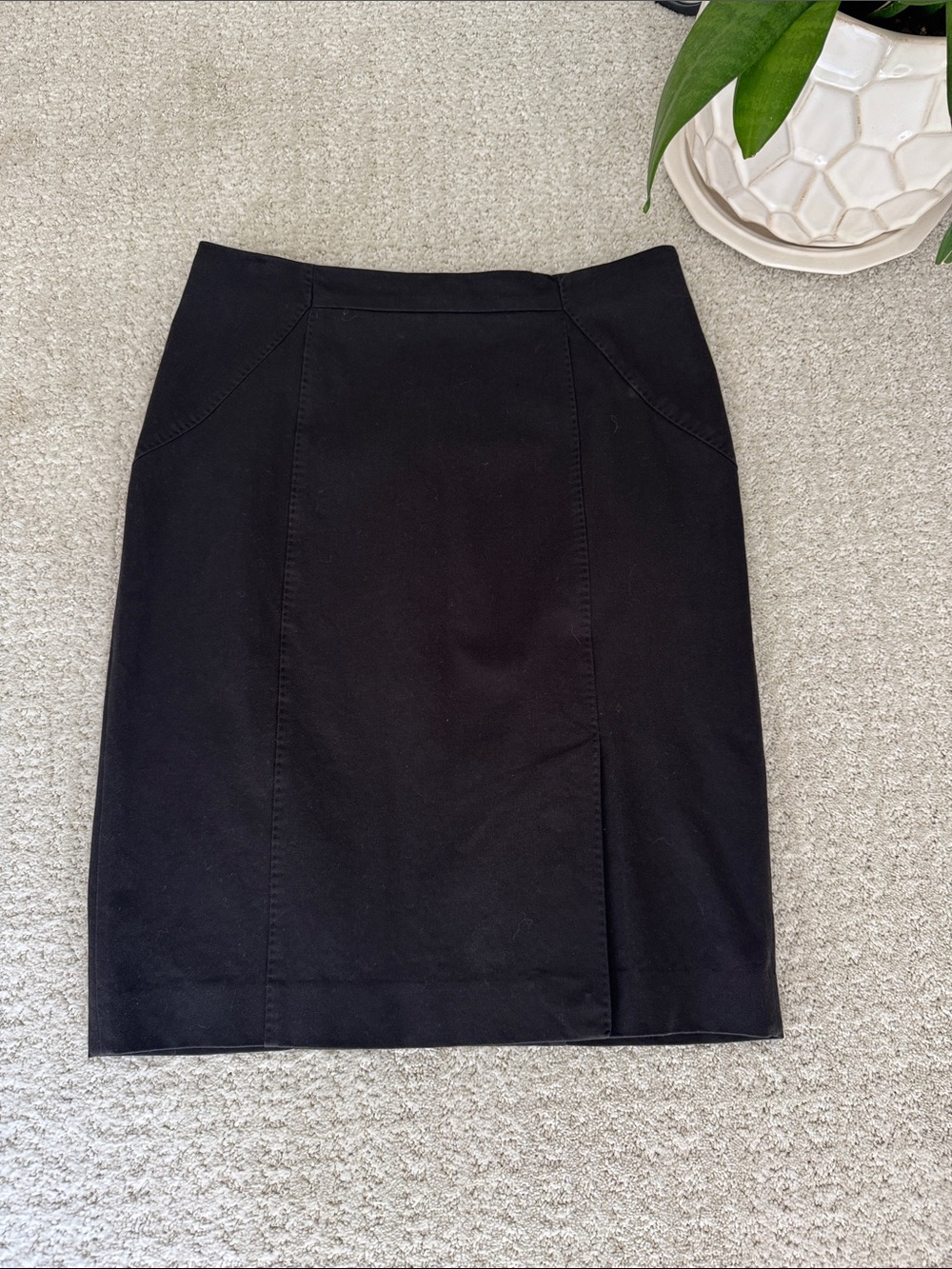 Banana republic black skirt